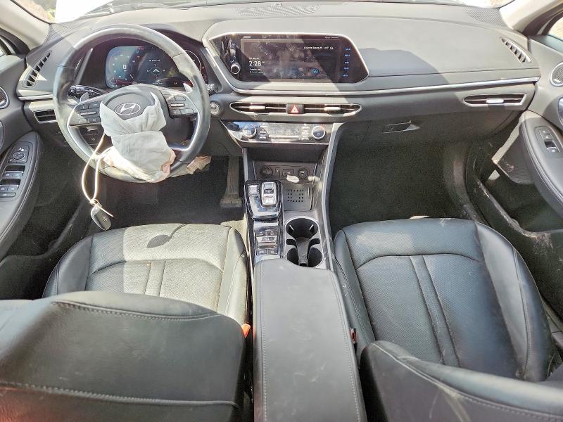 2023 Hyundai Sonata VIN KMHL34J21PA251041 COPART salvage auction — FRONT END, NY - MV-907A SALVAGE CERTIFICATE, sold $7,500 on 2026-07-15 (photo 8)