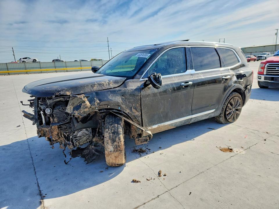 2022 Kia VIN 5XYP54HC1NG203728 COPART salvage auction — FRONT END, Tx - Salvage Vehicle Title, sold $2,850 on 2026-07-07 (photo 1)
