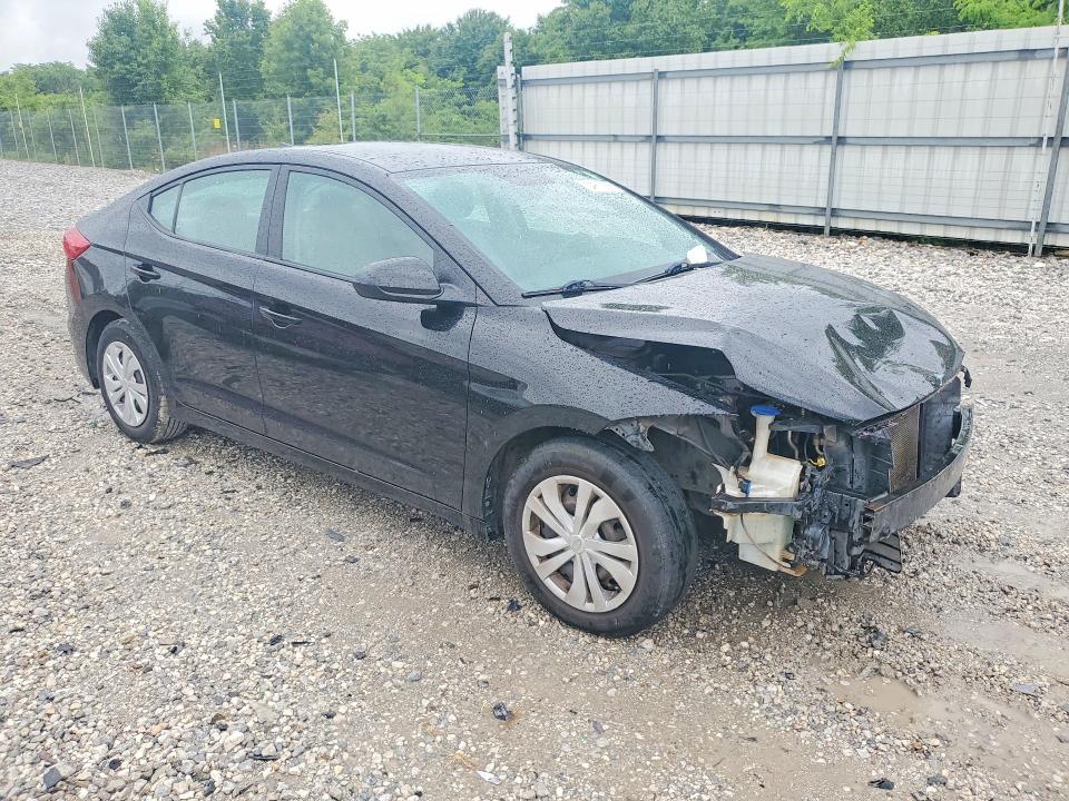 2017 Hyundai Elantra VIN KMHD74LF9HU318039 COPART salvage auction — FRONT END, Ar - Cert Of Title-Salvage, sold $1,100 on 2026-07-15 (photo 4)