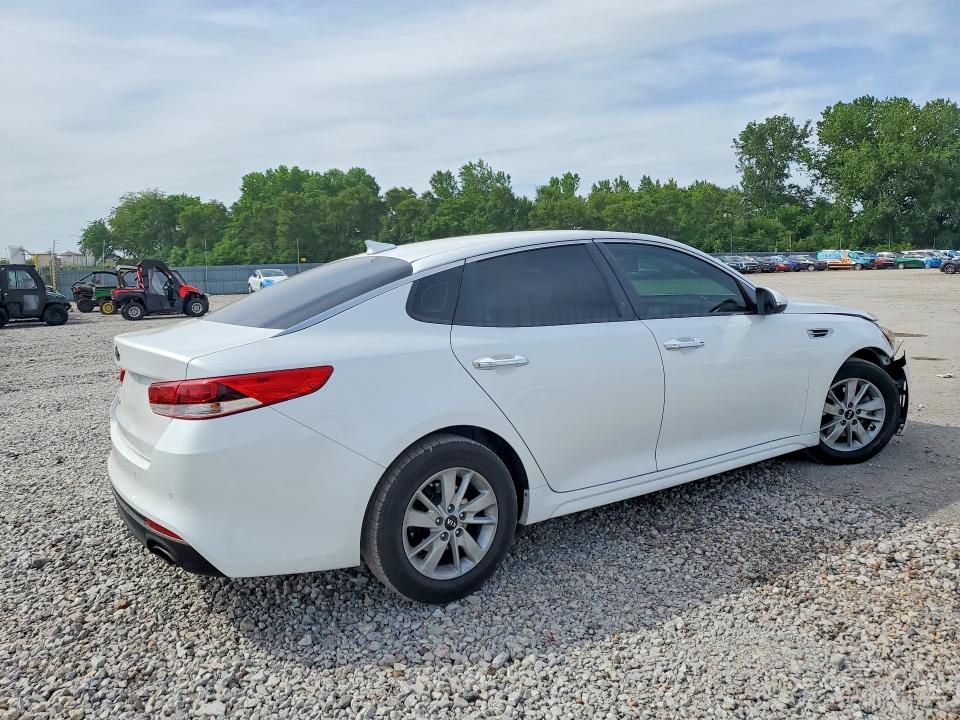2018 Kia Optima VIN 5XXGT4L32JG201708 COPART salvage auction — FRONT END, Ia - Cert Of Title-Salvage Title, sold $1,700 on 2026-07-10 (photo 3)