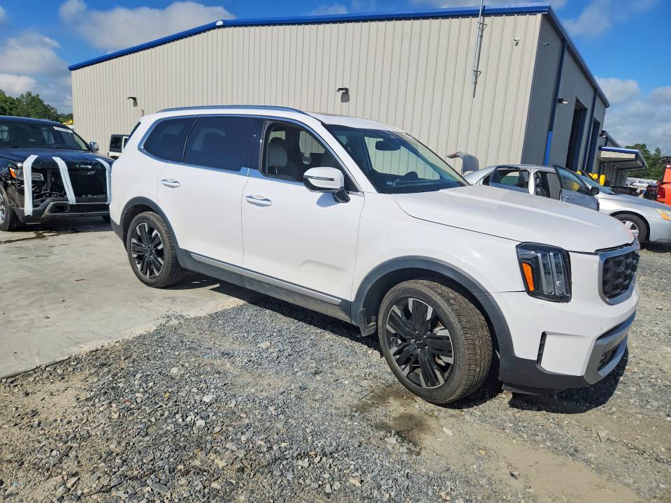2023 Kia Telluride VIN 5XYP54GC6PG383843 COPART salvage auction — FRONT END, Ga - Cert Of Title-Salvage, sold $8,000 on 2026-07-23 (photo 4)