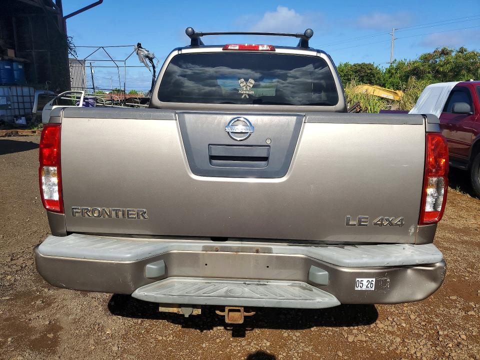 2006 Nissan Navara (frontier) VIN 1N6AD07W26C422178 COPART salvage auction — SIDE, Hi - Certificate Of Salvage, sold $250 on 2026-07-27 (photo 6)