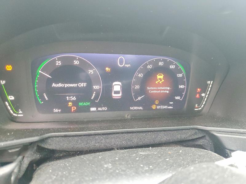 2024 Honda Accord VIN 1HGCY2F73RA095636 COPART salvage auction — FRONT END, Salvage Title, sold $10,800 on 2026-08-21 (photo 9)