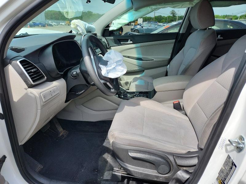 2021 Hyundai Tucson VIN KM8J2CA42MU369180 COPART salvage auction — FRONT END, Nj - Cert Of Title-Salvage, sold $2,100 on 2026-07-27 (photo 7)