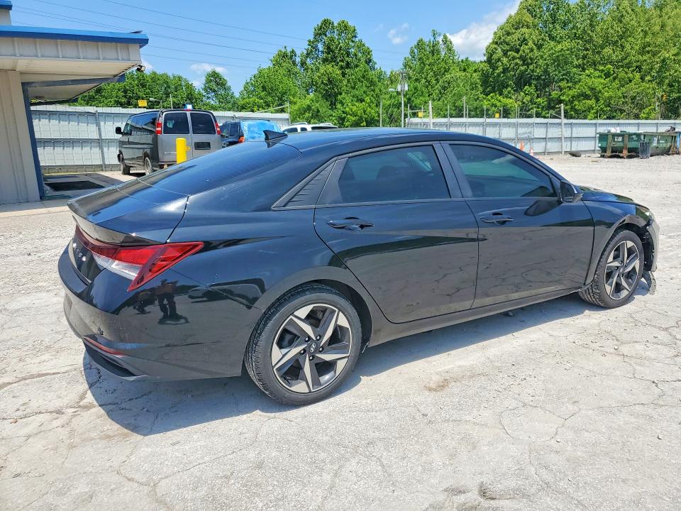 2023 Hyundai Elantra VIN KMHLS4AG3PU459970 COPART salvage auction — FRONT END, Wv - Salvage Certificate, sold $5,900 on 2026-07-16 (photo 3)