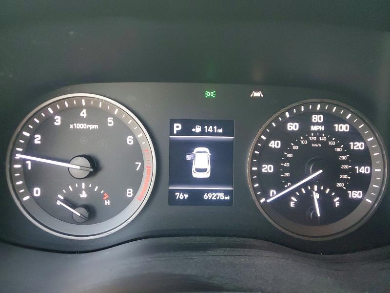 2020 Hyundai Tucson VIN KM8J23A43LU125925 COPART salvage auction — Burn Interior, Fl - Cert Of Title Slvg Rebuildable, sold $2,100 on 2026-07-28 (photo 9)