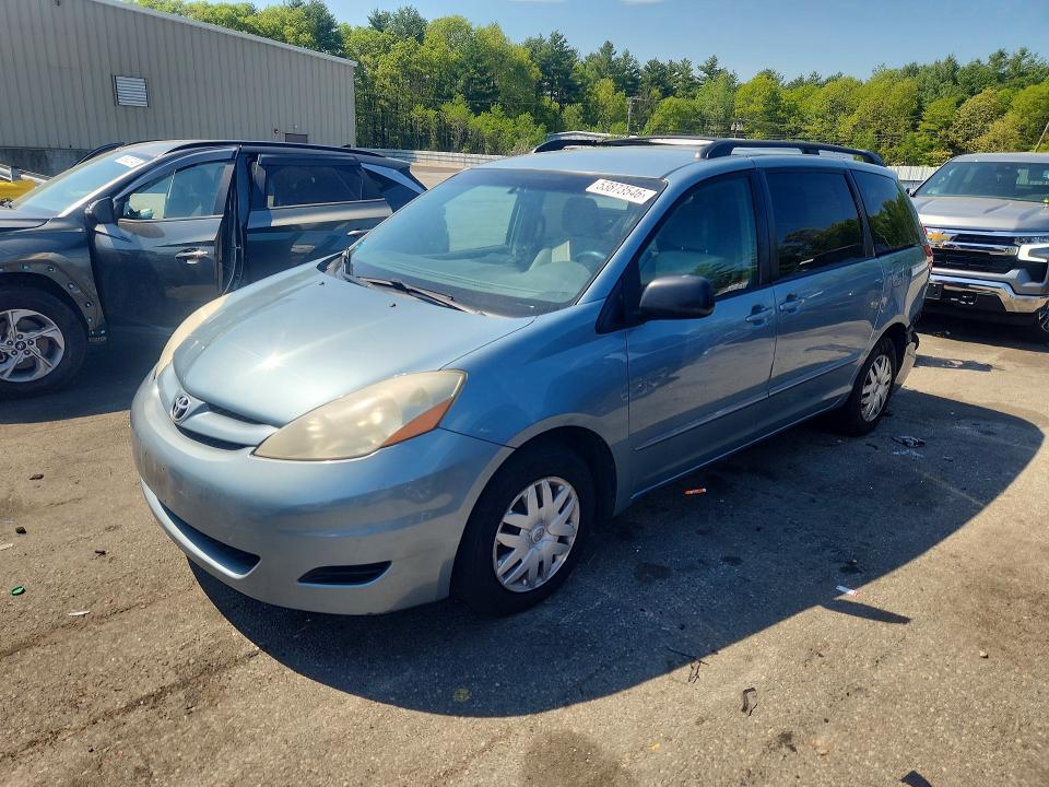 2009 Toyota Sienna VIN 5TDZK23C19S245550 COPART salvage auction — REAR END, Id - Salvage Certificate Of Title, sold $1,800 on 2026-07-14 (photo 1)