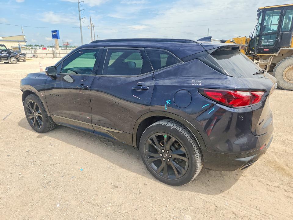 2020 Chevrolet Blazer VIN 3GNKBERSXLS556406 COPART salvage auction — FRONT END, Tx - Salvage Vehicle Title, sold $7,200 on 2026-07-22 (photo 2)