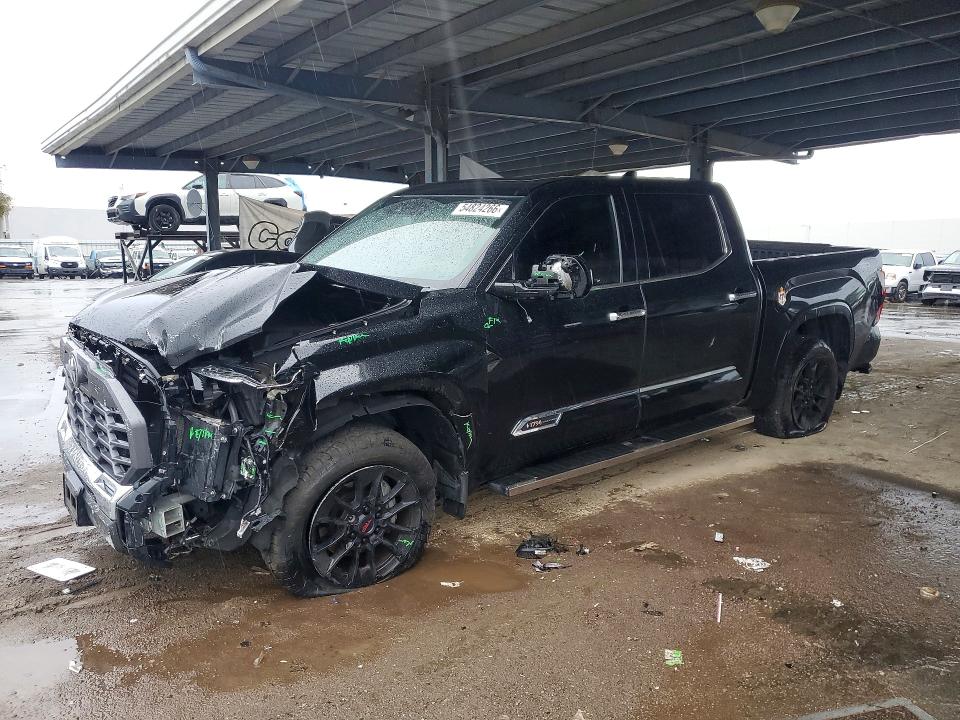 2022 Toyota Tundra VIN 5TFMA5DB9NX021547 COPART salvage auction — FRONT END, CA - SALVAGE CERTIFICATE, sold $1,200 on 2026-07-14 (photo 1)