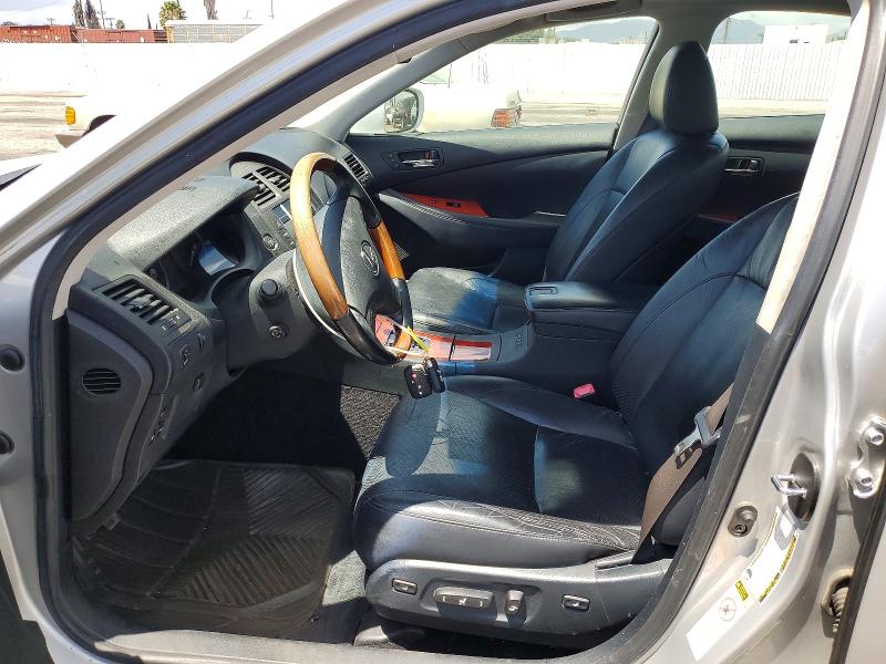2007 Lexus ES VIN JTHBJ46G572104725 COPART salvage auction — FRONT END, Ca - Dis/Dlr/Exp Only Clean Title, sold $700 on 2026-07-31 (photo 7)