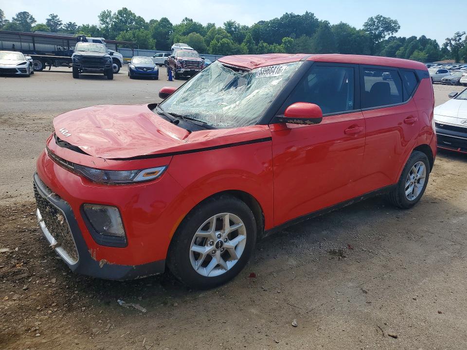 2022 Kia VIN KNDJ23AU6N7163106 COPART salvage auction — FRONT END, MS - CERT OF TITLE-SALVAGED, sold $2,600 on 2026-07-24 (photo 1)