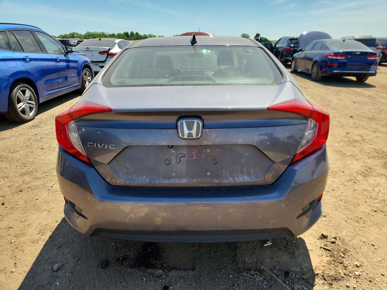2017 Honda Civic VIN 19XFC2F73HE027357 COPART salvage auction — Front End, IL - SALVAGE CERTIFICATE, sold $3,850 on 2026-06-30 (photo 6)