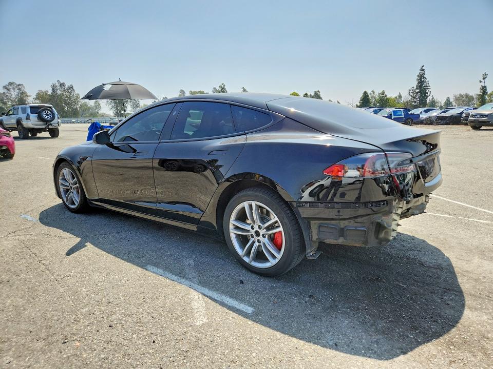 2019 Tesla Model s VIN 5YJSA1E20KF331817 COPART salvage auction — REAR END, Ca - Salvage Certificate, sold $11,400 on 2026-07-16 (photo 2)