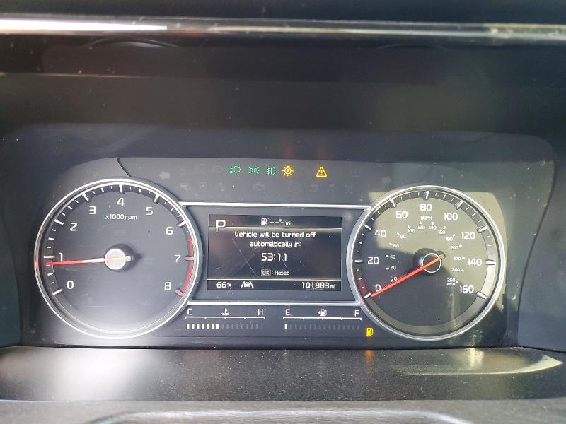 2023 Kia Sorento VIN 5XYRHDLF9PG184656 COPART salvage auction — FRONT END, Salvage Title, sold $5,200 on 2026-07-28 (photo 9)