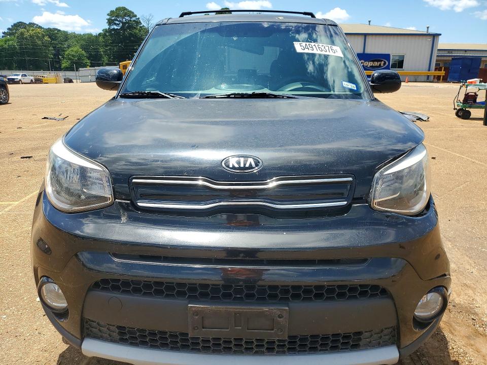 2019 Kia Soul VIN KNDJP3A54K7913317 COPART salvage auction — FRONT END, Tx - Salvage Vehicle Title, sold $2,100 on 2026-07-20 (photo 5)