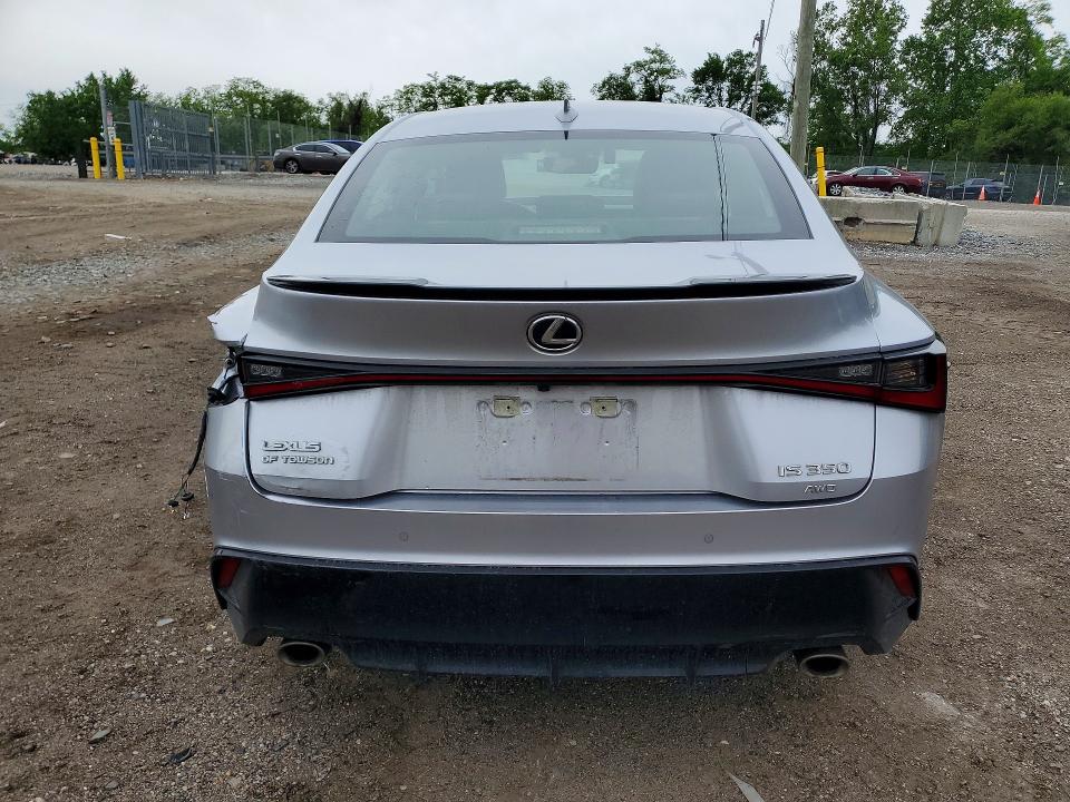2023 Lexus Is VIN JTHGZ1E20P5028803 COPART salvage auction — FRONT END, Md - Cert Of Salvage > 75% Damage, sold $8,700 on 2026-07-02 (photo 6)