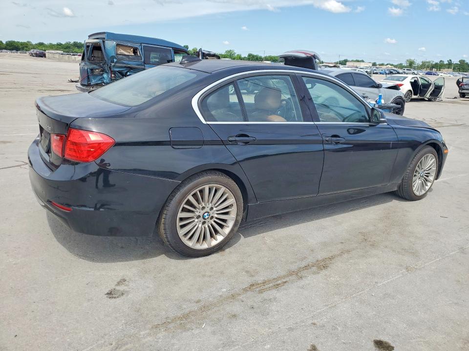 2013 BMW 3er VIN WBA3B3C52DF540109 COPART salvage auction — MECHANICAL, Tn - Salvage Certificate, sold $575 on 2026-07-08 (photo 3)