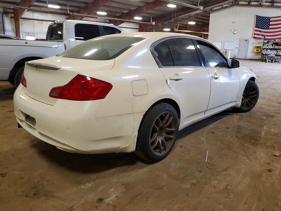 2013 Infiniti G VIN JN1CV6AR5DM352832 COPART salvage auction — FRONT END, Mi - Cert Of Title-Rebuilt Salvage, sold $1,000 on 2026-07-17 (photo 3)