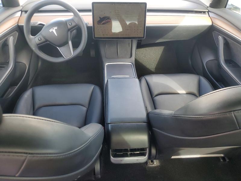2023 Tesla Model 3 VIN 5YJ3E1EA4PF410737 COPART salvage auction — REAR END, Fl - Cert Of Title Slvg Rebuildable, sold $9,300 on 2026-07-13 (photo 8)
