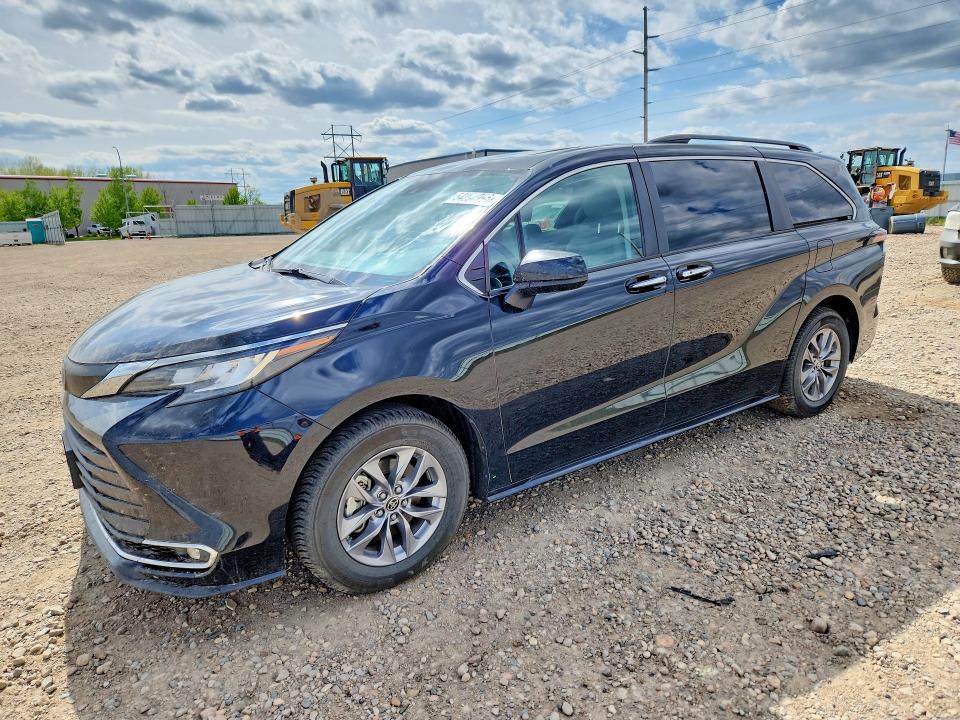 2023 Toyota Sienna VIN 5TDYRKEC6PS173150 COPART salvage auction — SIDE, Mn - Cert Of Title-Salvage, sold $16,100 on 2026-07-06 (photo 1)