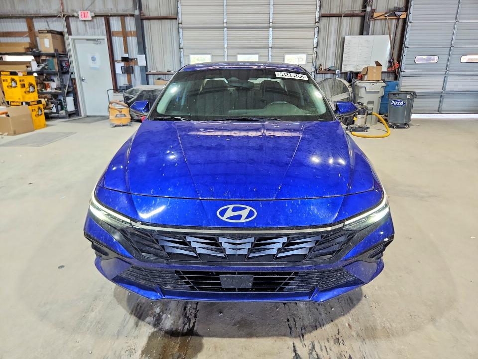 2024 Hyundai Elantra VIN KMHLS4DG6RU791352 COPART salvage auction — HAIL, Salvage Title, sold $70 on 2026-07-21 (photo 5)