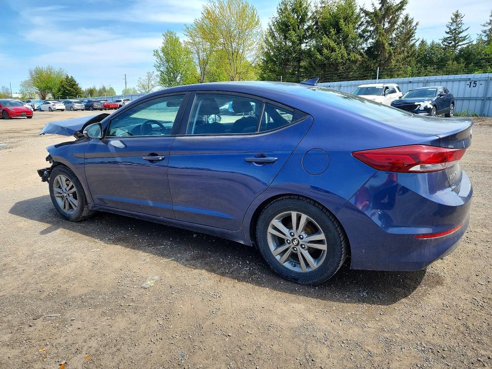 2017 Hyundai Elantra VIN KMHD84LF7HU253608 COPART salvage auction — FRONT END, ON - BILL OF SALE - PARTS ONLY, sold $200 on 2026-07-21 (photo 2)