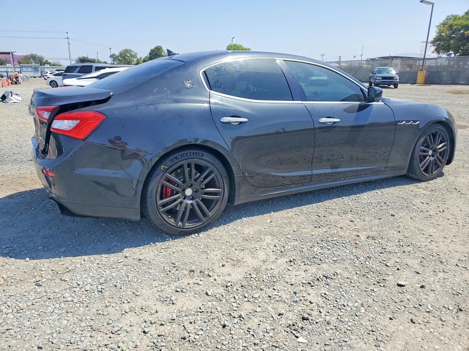 2015 Maserati VIN ZAM57RTA0F1154412 COPART salvage auction — REAR END, Ca - Salvage Certificate, sold $1,100 on 2026-07-24 (photo 3)