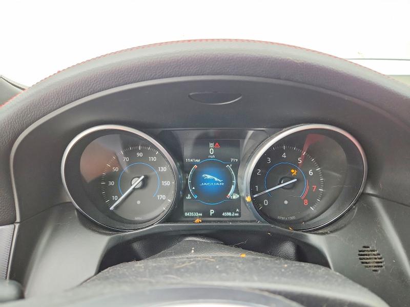 2016 Jaguar Xf VIN SAJBF4BV8GCY06363 COPART salvage auction — FRONT END, Tx - Salvage Vehicle Title, sold $550 on 2026-07-28 (photo 9)