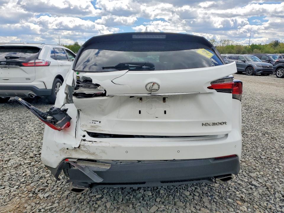 2016 Lexus Nx VIN JTJBARBZ2G2050156 COPART salvage auction — REAR END, Ma - Cert Of Title-Reconstrctd Coll, sold $8,400 on 2026-07-06 (photo 6)