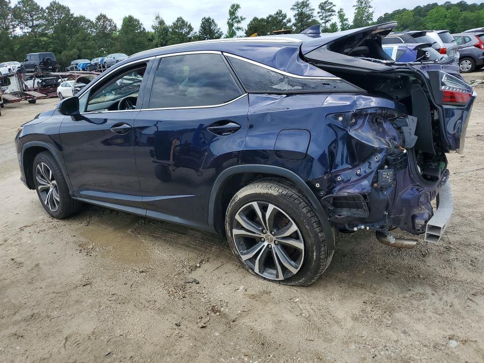 2017 Lexus Rx VIN 2T2BZMCA9HC083211 COPART salvage auction — REAR END, Va - Cert Of Title - Salvage, sold $6,100 on 2026-09-01 (photo 2)