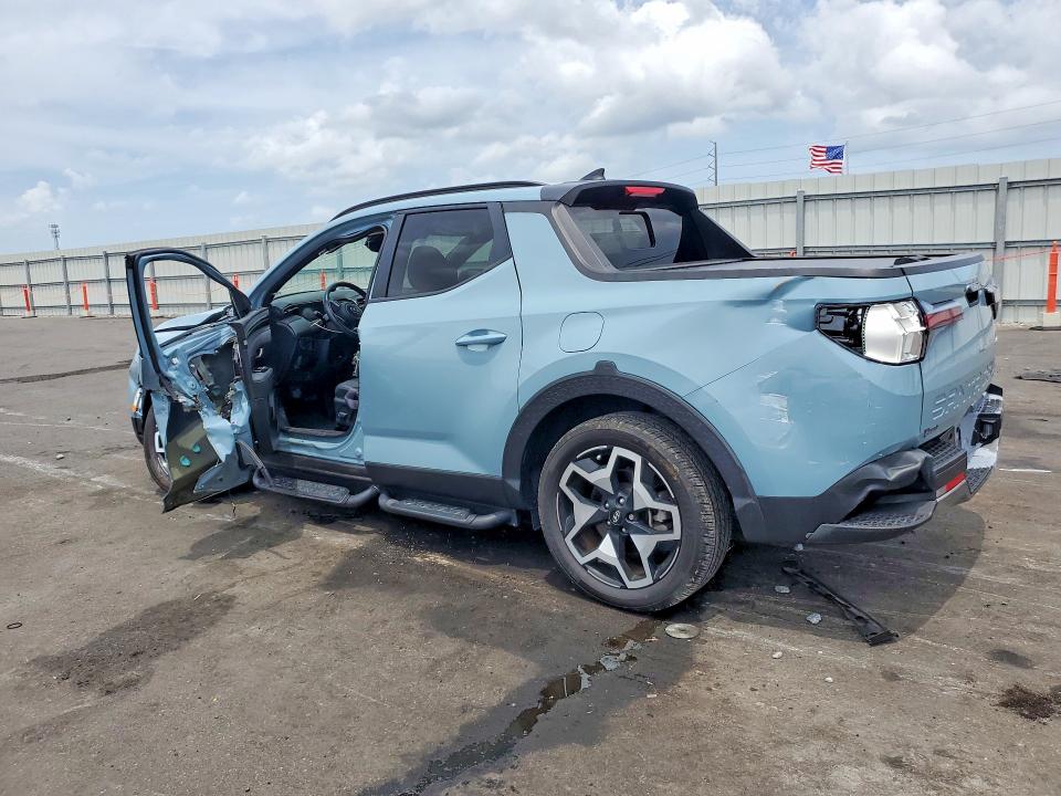 2024 Hyundai Santa cruz VIN 5NTJEDDF3RH107668 COPART salvage auction — SIDE, Salvage Title, sold $7,100 on 2026-07-20 (photo 2)