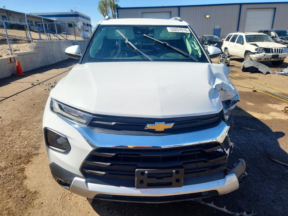 2022 Chevrolet Trailblazer VIN KL79MPSL2NB066943 COPART salvage auction — FRONT END, Nm - Cert Of Title-Salvage, sold $2,850 on 2026-07-16 (photo 5)