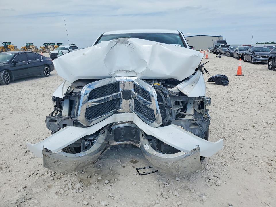 2019 Ram 1500 VIN 1C6RR6FT9KS683851 COPART salvage auction — FRONT END, Tx - Salvage Vehicle Title, sold $1,200 on 2026-07-09 (photo 5)