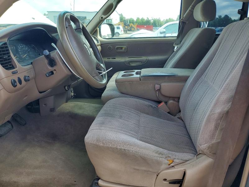 2000 Toyota Tundra VIN 5TBRT3415YS116444 COPART salvage auction — FRONT END, Nc - Salvage Certificate Of Title, sold $1,350 on 2026-07-06 (photo 7)