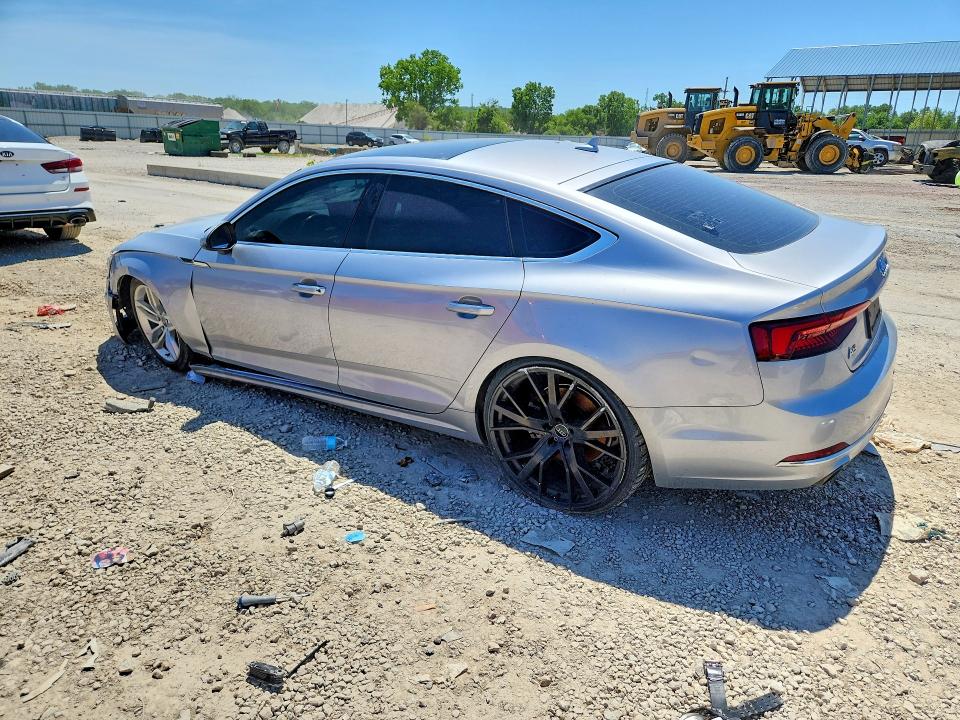 2019 Audi A5 VIN WAUANCF56KA054472 COPART salvage auction — UNDERCARRIAGE, Va - Certificate Of Title (P), sold $6,900 on 2026-07-09 (photo 2)