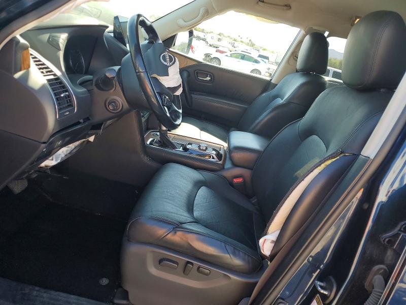 2022 Nissan Armada VIN JN8AY2BC1N9160959 COPART salvage auction — FRONT END, Nv - Salvage Title, sold $5,300 on 2026-07-09 (photo 7)