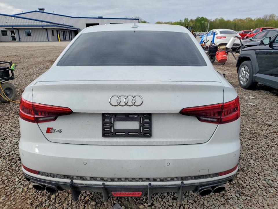 2018 Audi Rs4 VIN WAUB4AF42JA002869 COPART salvage auction — FRONT END, Ny - Mv-907A Salvage Certificate, sold $4,550 on 2026-07-06 (photo 6)
