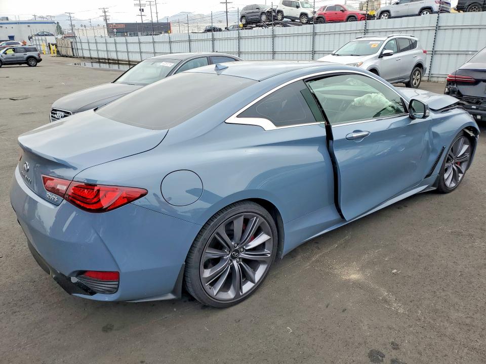 2022 Infiniti VIN JN1FV7LK6NM660354 COPART salvage auction — FRONT END, Salvage Title, sold $9,100 on 2026-07-13 (photo 3)