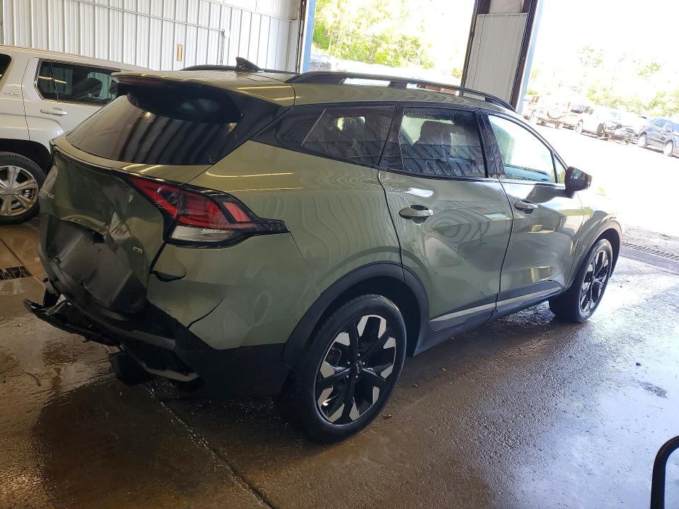 2023 Kia Sportage VIN 5XYK6CAF0PG100941 COPART salvage auction — REAR END, Pa - Certificate Of Salvage, sold $475 on 2026-07-29 (photo 3)
