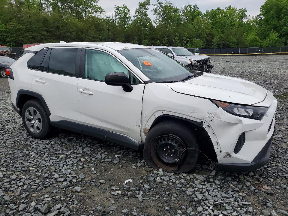 2022 Toyota Rav 4 VIN 2T3F1RFV0NW276860 COPART salvage auction — SIDE, Md - Cert Of Salvage > 75% Damage, sold $6,100 on 2026-07-09 (photo 4)