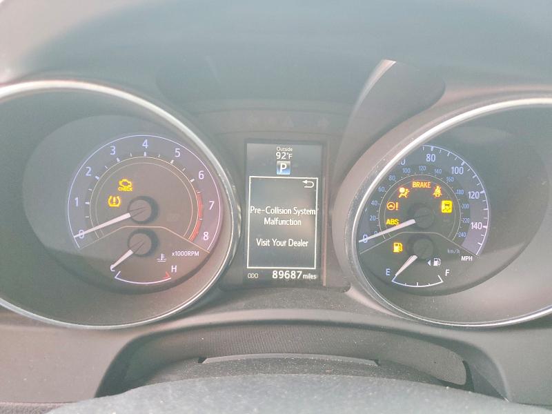 2018 Toyota Corolla VIN JTNKARJE3JJ561918 COPART salvage auction — ALL OVER, FL - CERT OF TTL-REBUILT&SLVG RBLD, sold $925 on 2026-07-20 (photo 9)