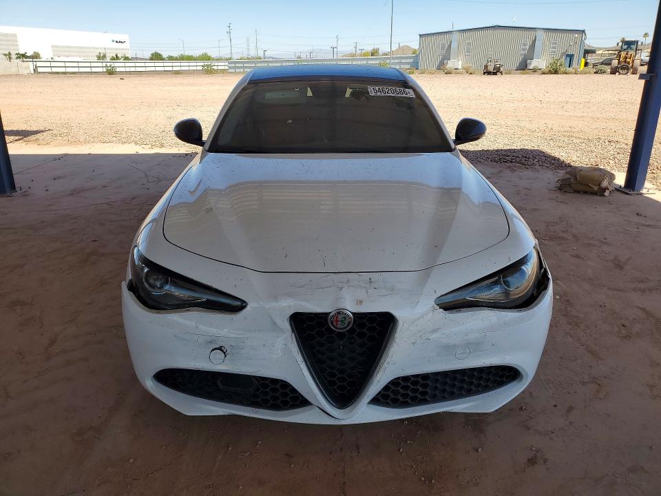 2019 Alfa romeo Giulia VIN ZARFAMAN6K7609540 COPART salvage auction — REAR END, Az - Cert Of Title - Salvage, sold $7,500 on 2026-07-07 (photo 5)
