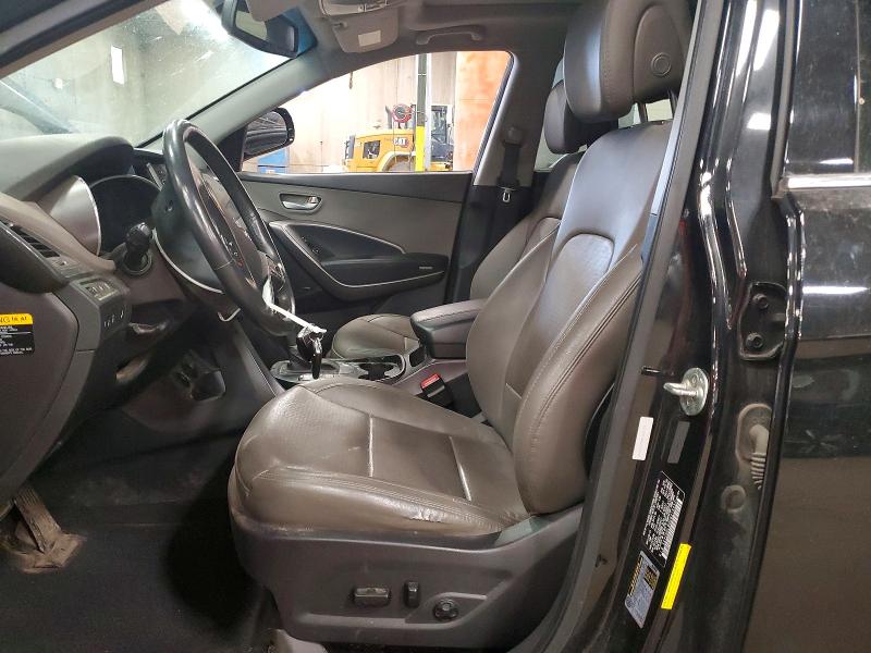2016 Hyundai Santa fe VIN 5XYZUDLB0GG313957 COPART salvage auction — HAIL, Mn - Cert Of Title-Salvage, sold $4,850 on 2026-07-02 (photo 7)