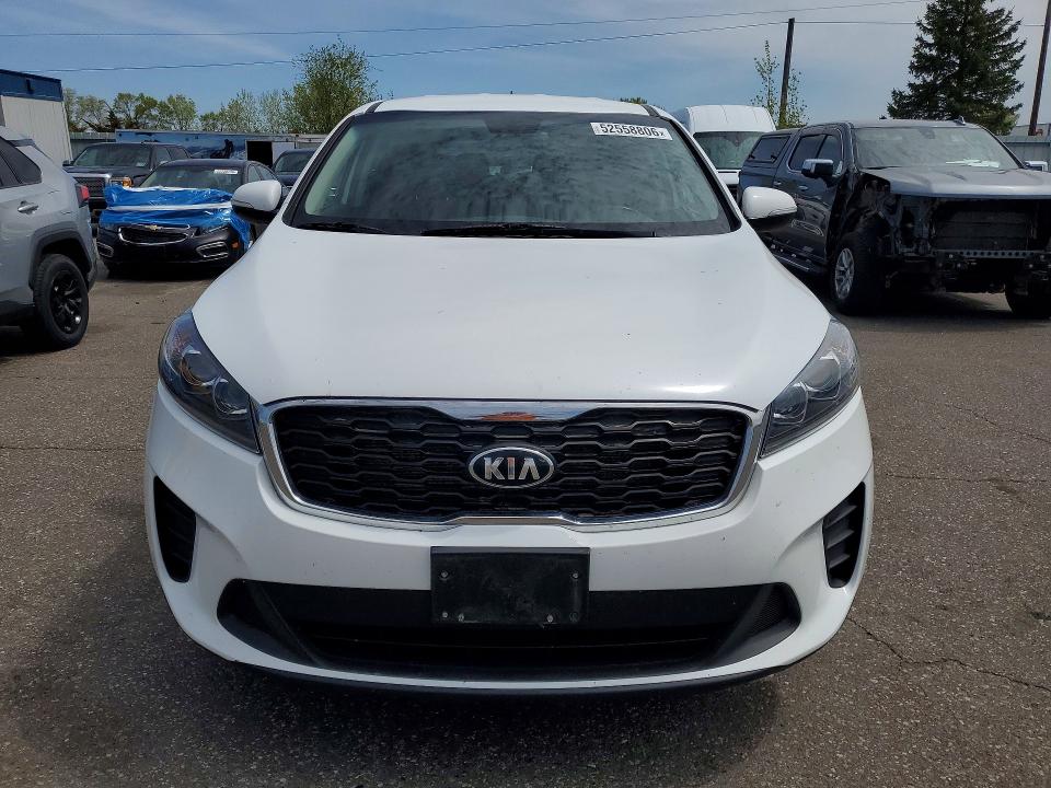 2020 Kia Sorento VIN 5XYPGDA57LG692428 COPART salvage auction — HAIL, Mn - Cert Of Title-Salvage, sold $1,750 on 2026-07-09 (photo 5)