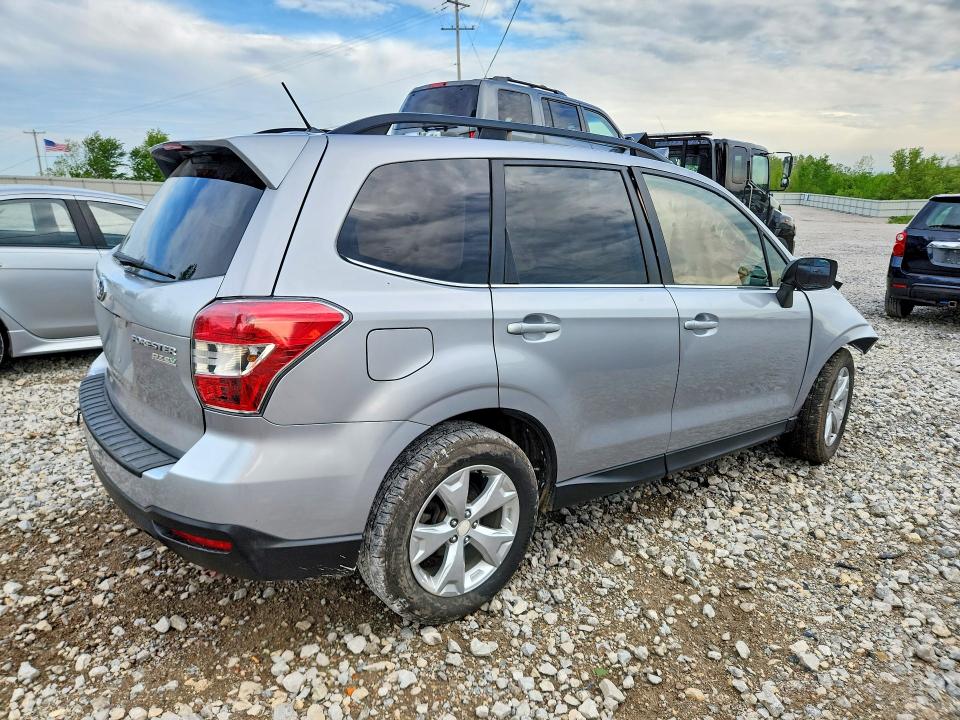 2015 Subaru Forester VIN JF2SJAHC5FH439247 COPART salvage auction — FRONT END, MI - CERT OF TITLE-SALVAGE VEHICLE, sold $350 on 2026-07-02 (photo 3)
