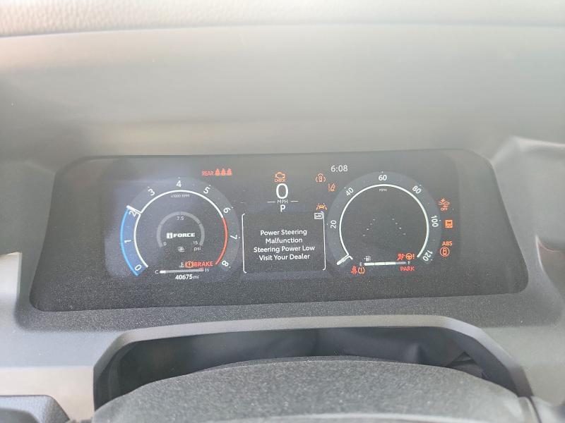 2024 Toyota Tacoma VIN 3TMLB5JN3RM010238 COPART salvage auction — FRONT END, TX - SALVAGE VEHICLE TITLE, sold $15,700 on 2026-07-09 (photo 9)