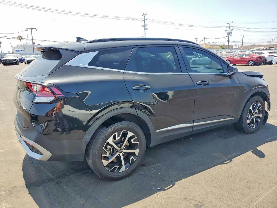 2025 Kia Sportage VIN KNDPVCDG3S7232126 COPART salvage auction — FRONT END, Ca - Salvage Certificate, sold $300 on 2026-07-27 (photo 3)