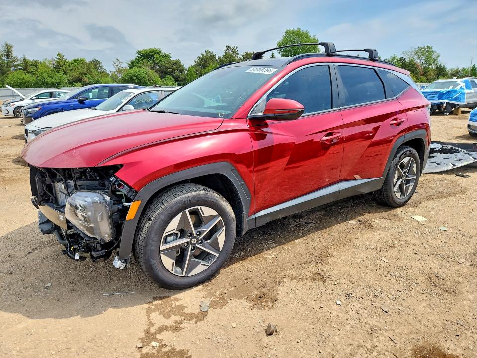 2025 Hyundai Tucson VIN KM8JCDD10SU295131 COPART salvage auction — FRONT END, Il - Salvage Certificate, sold $11,500 on 2026-07-21 (photo 1)