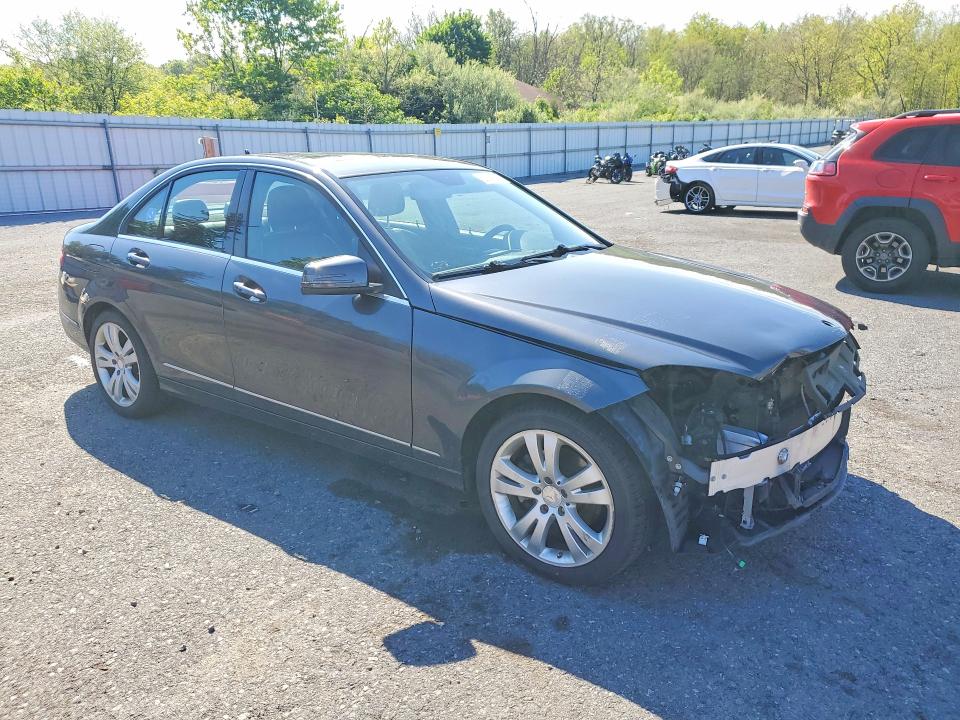 2010 Mercedes-benz C class VIN WDDGF8BB5AF430797 COPART salvage auction — FRONT END, Pa - Certificate Of Salvage, sold $1,300 on 2026-07-07 (photo 4)