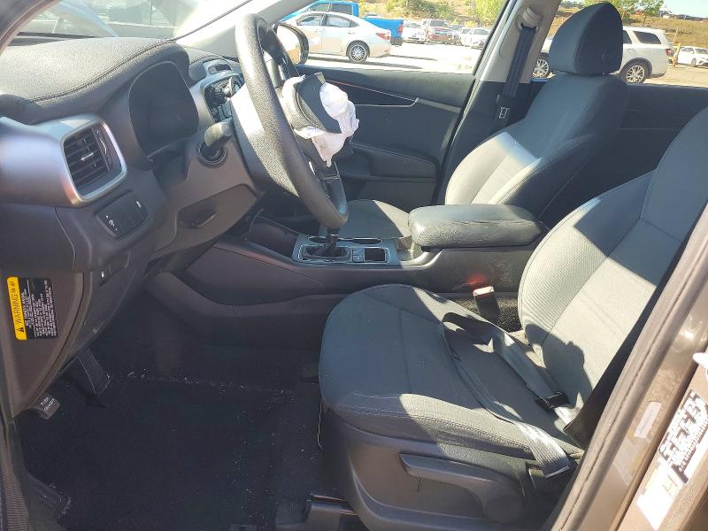 2018 Kia Sorento VIN 5XYPG4A32JG426651 COPART salvage auction — FRONT END, Sc - Cert Of Title-Salvage, sold $1,500 on 2026-07-10 (photo 7)